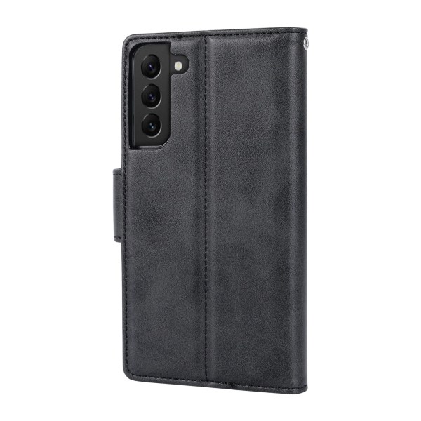 Samsung Galaxy S22 - Stilfuldt 2-1 Hanman Wallet etui Svart