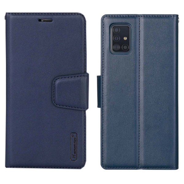Samsung Galaxy A51 - Stilfuldt Hanman Wallet etui Lila
