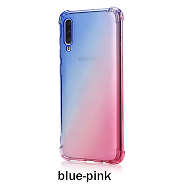 Skal - Samsung Galaxy A50 Blå/Rosa