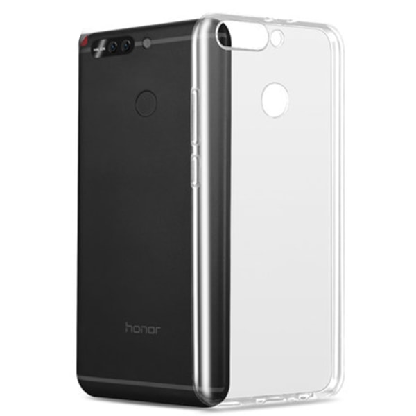 Huawei Honor 8 Pro - Gennemtænkt silikonecover Transparent/Genomskinlig