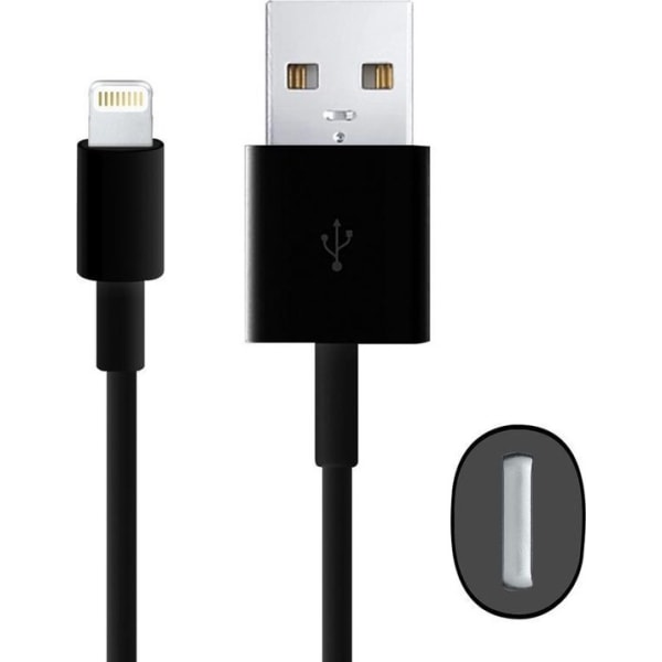 USB-Lightning/Iphone-kabel 1m 2.4A ip7/i8/xr/11/12