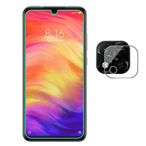 Xiaomi Redmi 9C NFC Sk�rmskydd och Kameralinsskydd Transparent