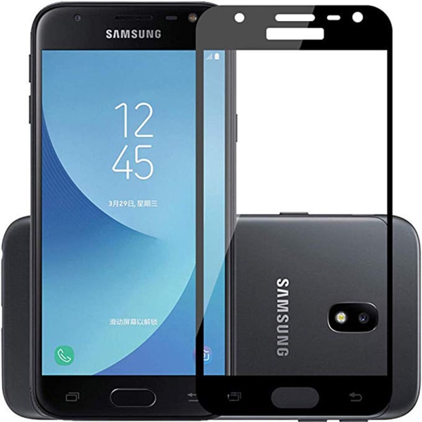 2-PACK Skärmskydd HuTech Samsung Galaxy J3 2017 Guld