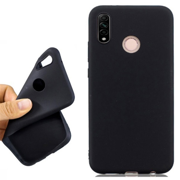 Huawei P40 Lite E - Stødabsorberende mat cover Svart