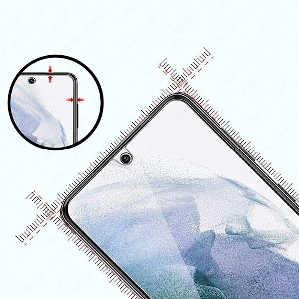 Samsung Galaxy S23 Plus Härdat Glas Skärmskydd (2-pack) Transparent