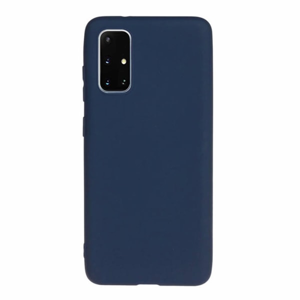 Samsung Galaxy A51 - Stilfuldt beskyttende silikonecover NKOBEE Mörkblå
