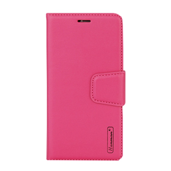 Exklusivt Plånboksfodral i Pu-Läder - Samsung Galaxy S10e Rosaröd