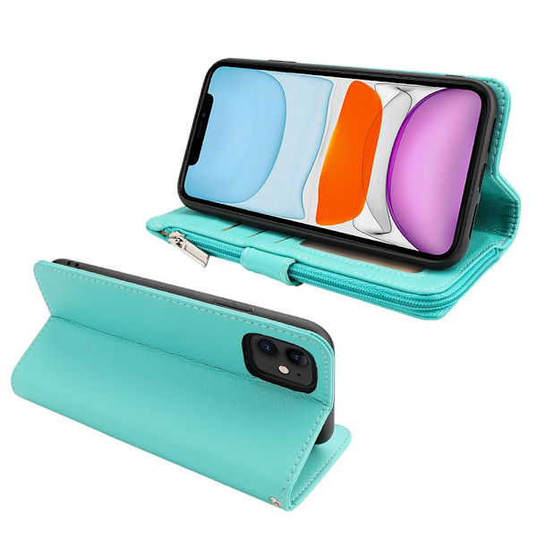 iPhone 11 - Professionelt pung etui Grön