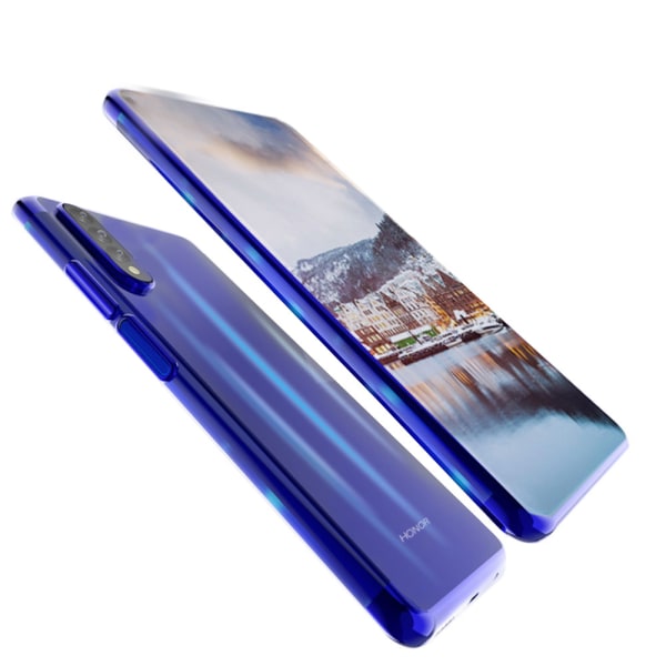 Huawei P Smart Pro - Stilrent Silikonskal FLOVEME Blå