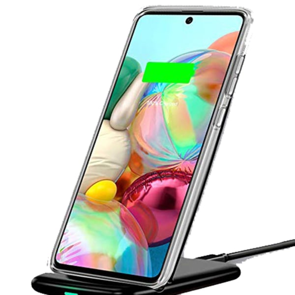 Samsung Galaxy A51 - Skyddande Tunt Silikonskal Transparent