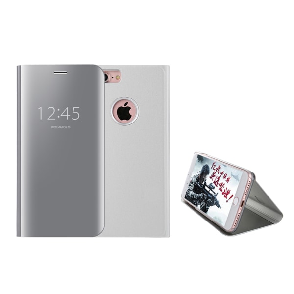 iPhone 6/6S – tyylikäs käytännöllinen kotelo (LEMAN) Silver
