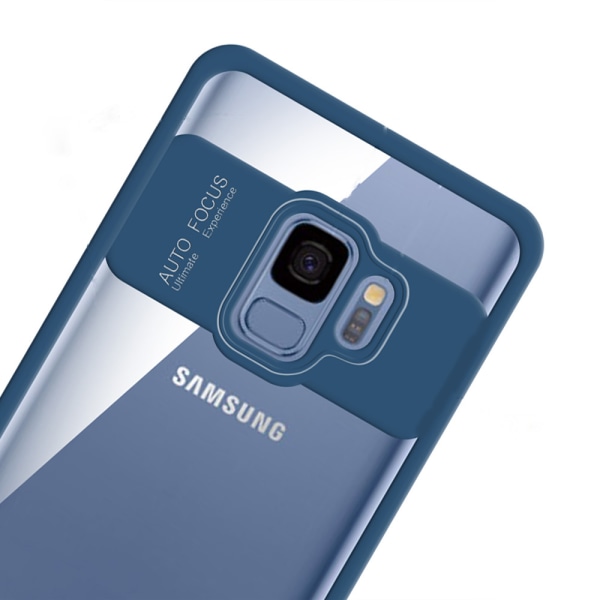 Samsung Galaxy S9+ Stilrent Stötabsorverande Skal - AUTO FOCUS Svart