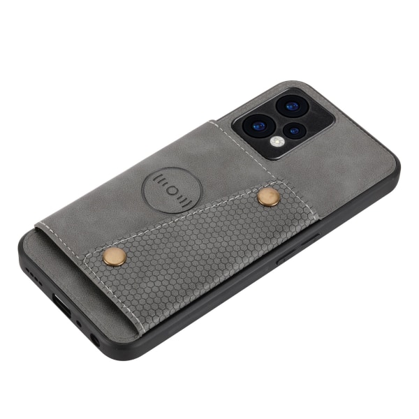 OnePlus Nord CE 2 Lite 5G - Mobilskal Korthållare Grå