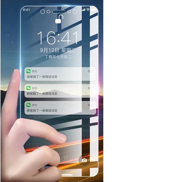 iPhone 12 Mini 2-PACK Mjukt Skärmskydd PET 9H 0,2mm Transparent