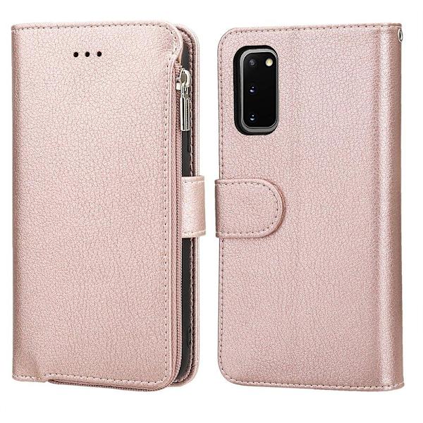 Samsung Galaxy S20FE - Stilsäkert Effetkfullt Plånboksfodral Svart
