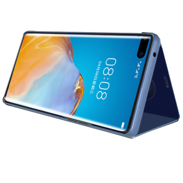 Huawei P40 - Professionelt smart etui LEMAN Himmelsblå