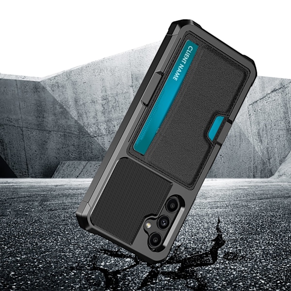 Samsung Galaxy S23 Plus Wallet Case - Kort & Skydd i Ett!