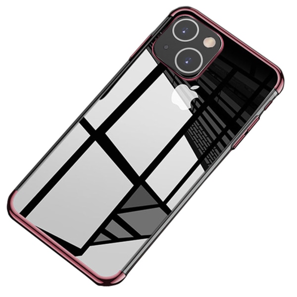 iPhone 13 Mini - Elegant beskyttende FLOVEME silikonetui Guld