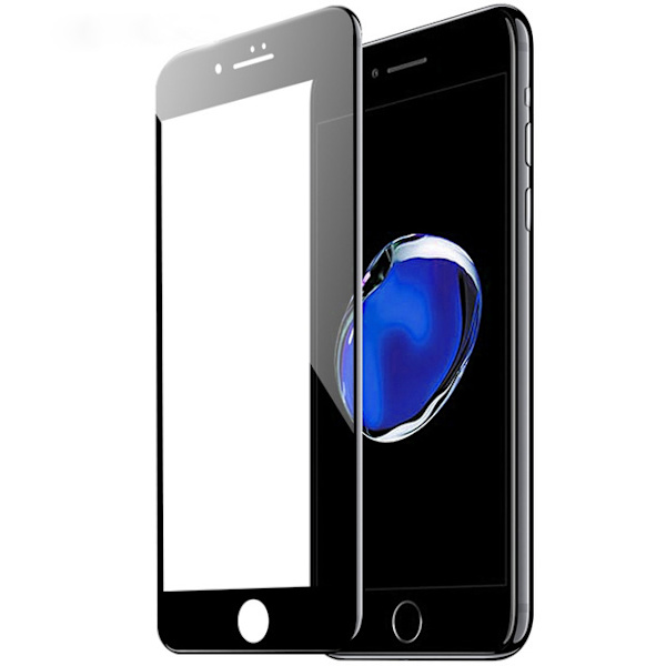 Skärmskydd från ProGuard (Karbonfiber) HD-Clear/3D - iPhone 8 Svart