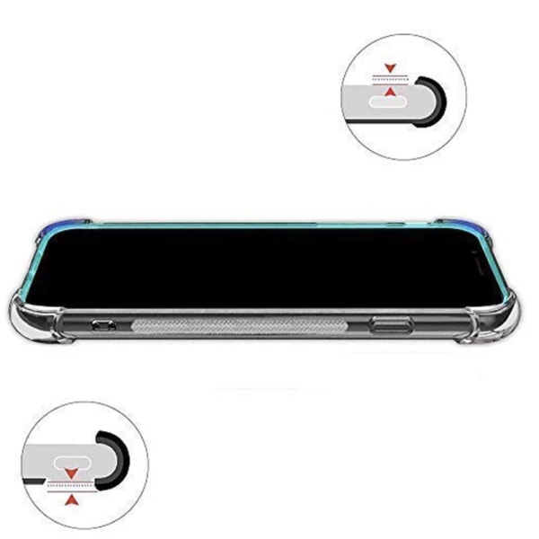 Stilrent Skal med Korthållare för Samsung Galaxy S24 Ultra Transparent