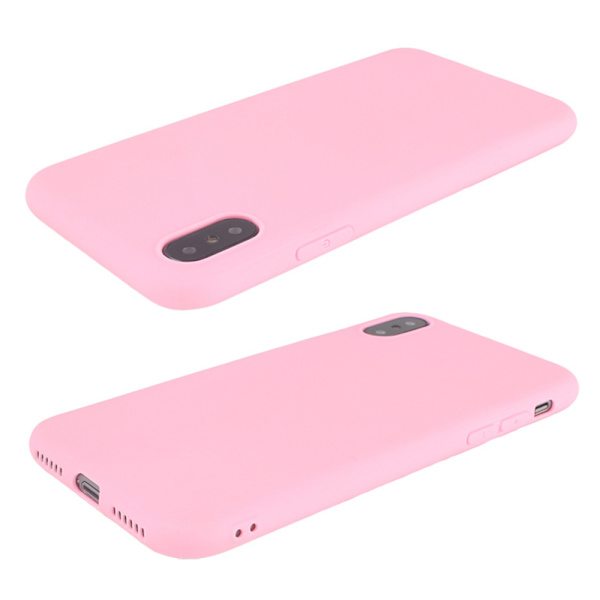 iPhone X/XS - Praktiskt TPU Silikonskal från NKOBEE Transparent