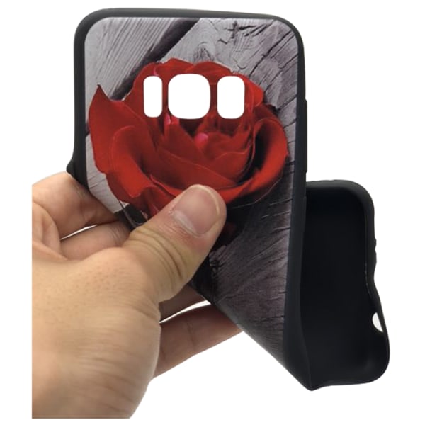 Blommiga Skyddsskal för Samsung Galaxy S8 1