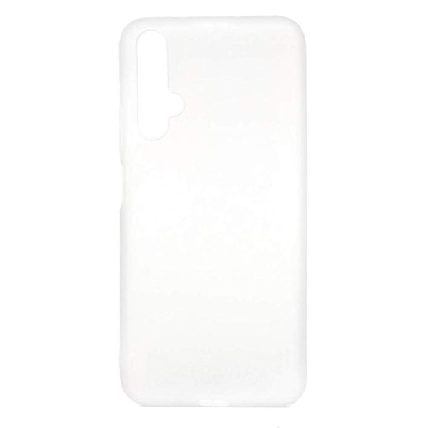 Stötdämpande Silikonskal - Huawei Nova 5T Transparent/Genomskinlig