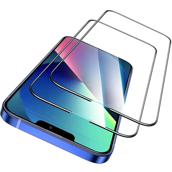 3-PACK iPhone 13 Pro Skärmskydd 2.5D HD 0,3mm Transparent/Genomskinlig