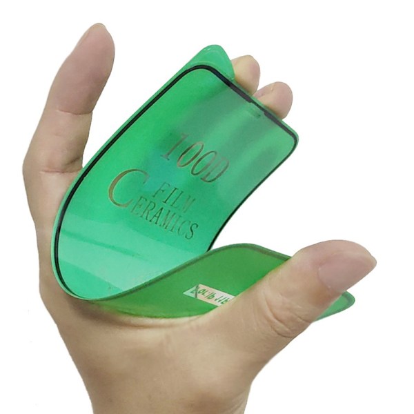 3-PACK iPhone 13 Mini Keramiskt Skärmskydd HD 0,3mm Transparent