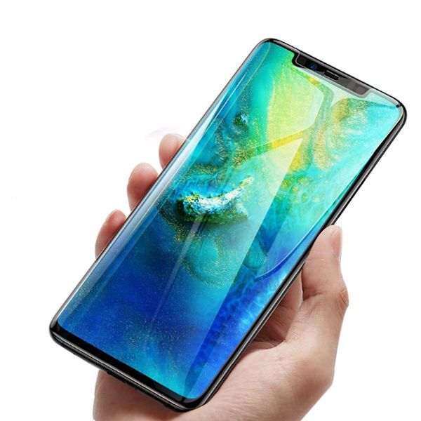 2-PACK MyGuard Skärmskydd i Full-Glue - Huawei Mate 20 Pro Svart f9be |  Svart | Fyndiq