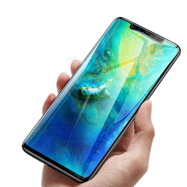 2-PACK MyGuard Skärmskydd i Full-Glue - Huawei Mate 20 Pro Transparent
