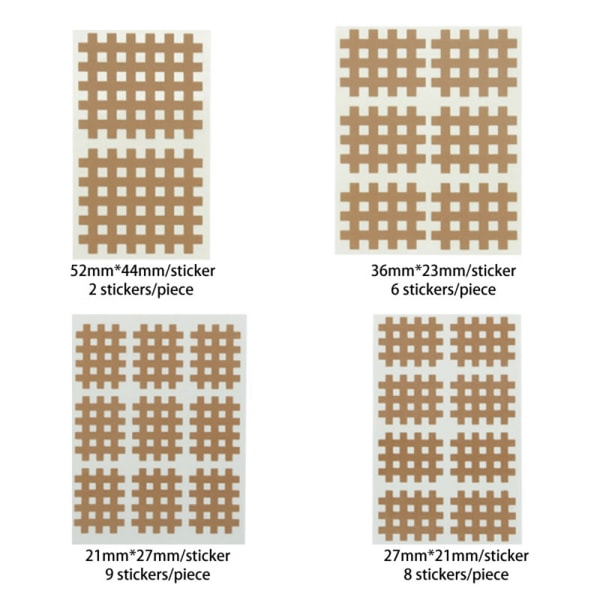 Kestävä kinesioteippi, kipua lievittävä urheiluteippi Mörkblå 2-PACK