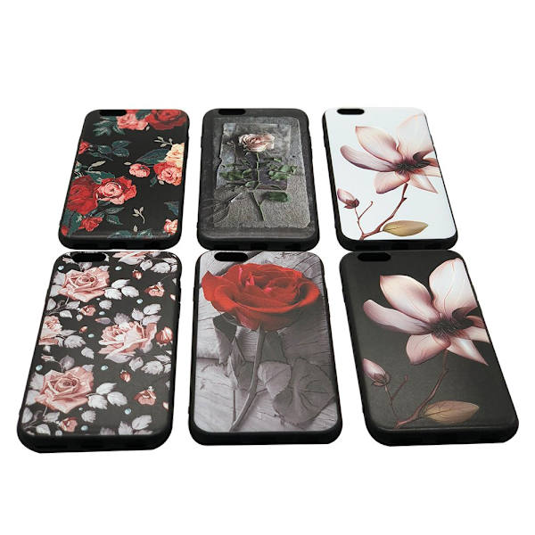Blommiga Skyddsskal för iPhone 6/6S 2