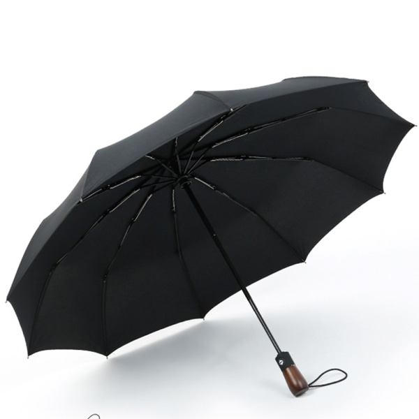 Genomtänkt Kraftfullt Paraply Khaki