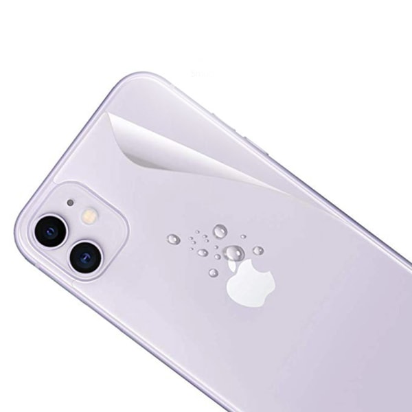 iPhone 11 Pro 2-PACK Skärmskydd Fram- & Baksida 9H Nano-Soft Transparent