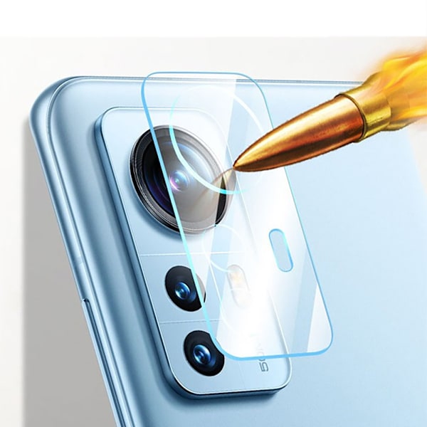 3-PACK Xiaomi 12 Pro Kameralinsskydd HD-Clear 0,2mm Transparent