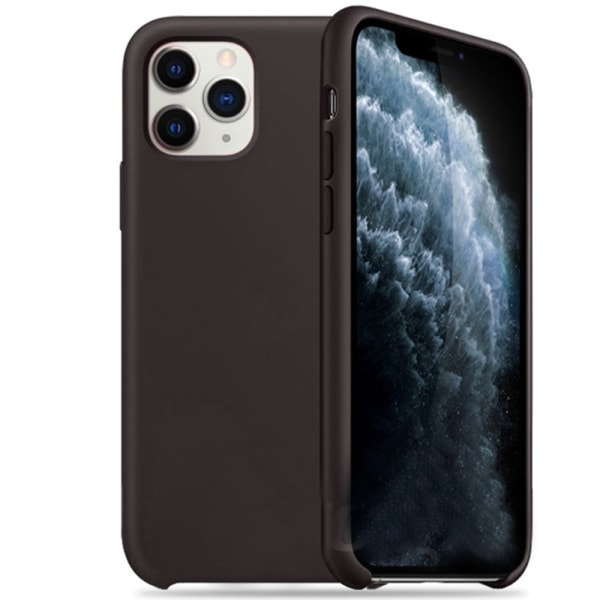 Kraftfullt Skyddande Slim Silikonskal - iPhone 11 Pro Mörkblå Mörkblå