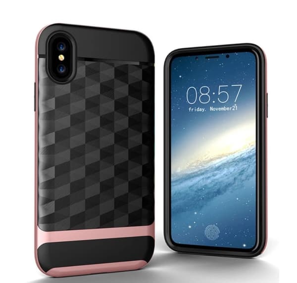 iPhone X/XS - Elegant Skyddsskal Röd Röd