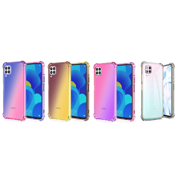 Kraftfullt Stöttåligt Skal - Huawei P40 Lite Transparent/Genomskinlig