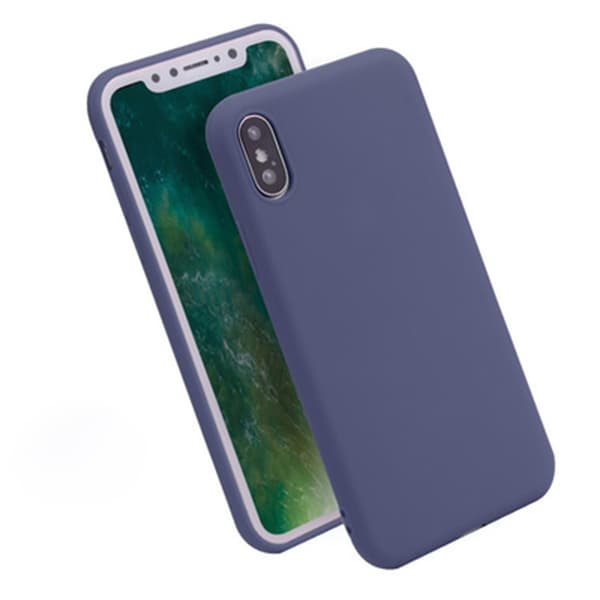 LEMAN Silikonskal för iPhone XR Gul