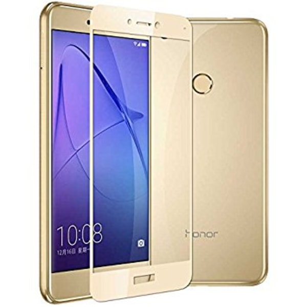 Huawei Honor 8 Lite/P8 Lite (3-PACK) HuTech Carbon-Skärmskydd 3D Svart