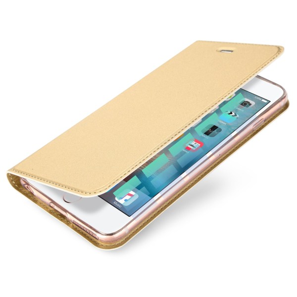 iPhone 6/6S - Deksel med kortrom (SKIN Pro SERIES) Guld