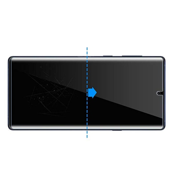 Note 10 3-PACK Skærmbeskyttelse 9H Nano-Soft Screen-Fit HD-Clear Transparent/Genomskinlig