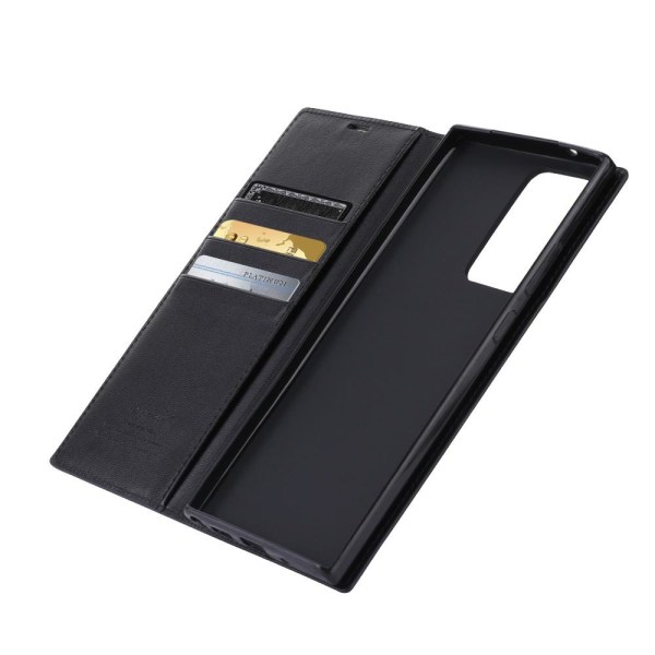 Samsung Galaxy Note 20 Ultra - Stilrent (Hanman) Plånboksfodral Roséguld