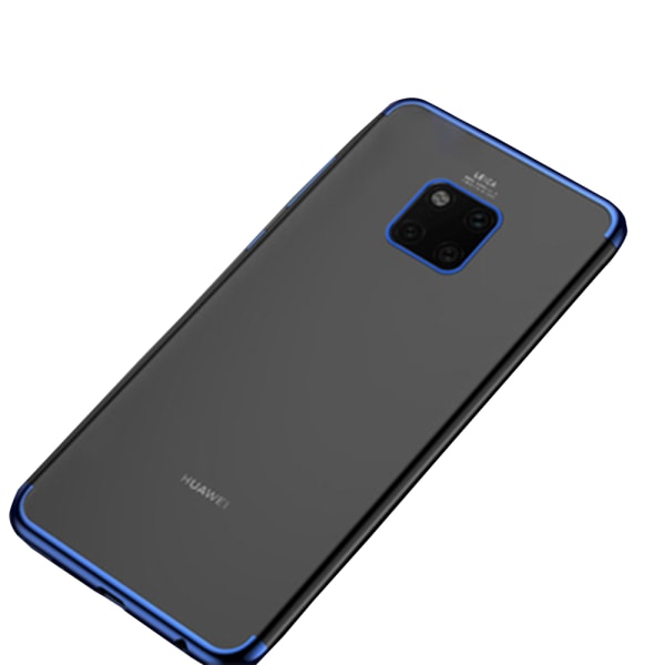 Huawei Mate 20 Pro - Skyddande Silikonskal Guld