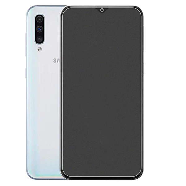 2-PACK Galaxy A50 Matt Skärmskydd Anti-Fingerprints 0,3mm Transparent/Genomskinlig