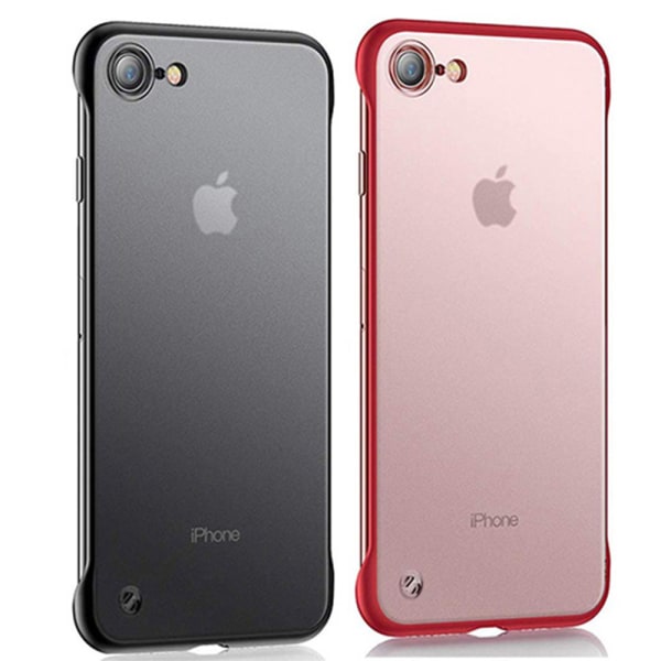 iPhone 7 - Stilig ultratynt beskyttelsesdeksel Röd