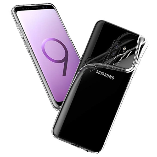 Silikonskal - Samsung Galaxy S9 Plus Transparent/Genomskinlig Transparent/Genomskinlig