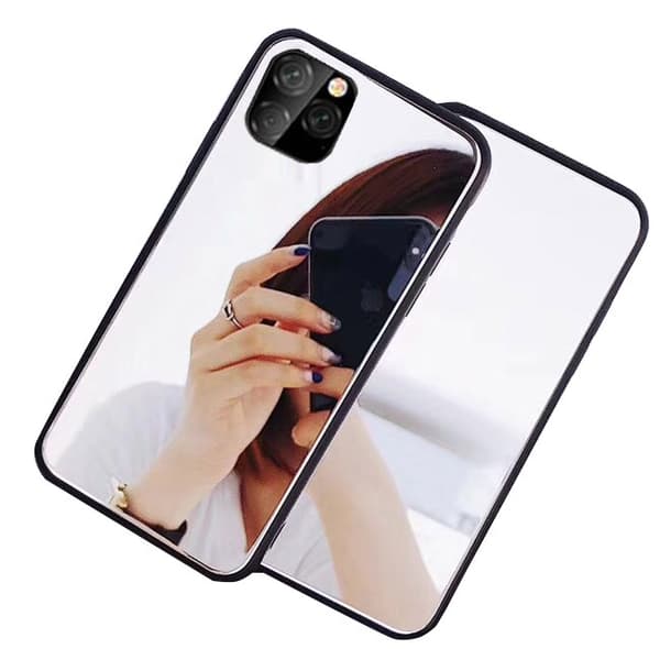 iPhone 11 Pro Max - Stötdämpande Skal (Spegel) Silver