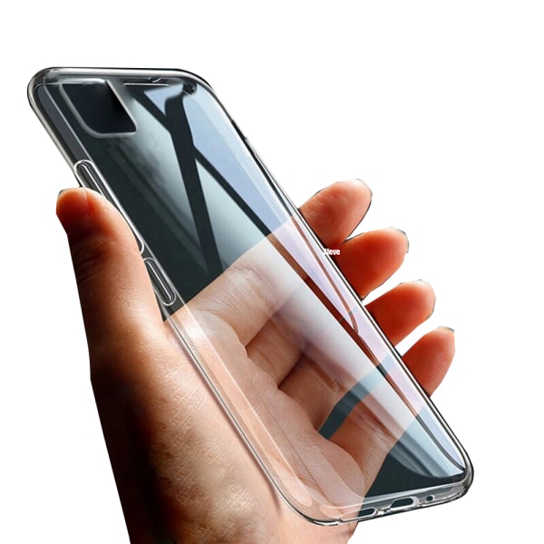 Huawei Y5p - Silikone etui Transparent/Genomskinlig